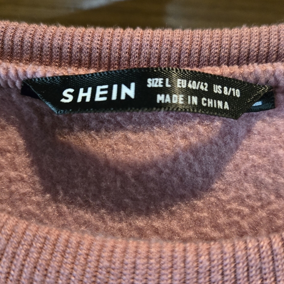 Shein, Women's size Large, Sweatshirt, Crewneck, Good Shape, California - Picture 4 of 7